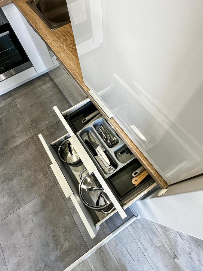 Apartament Na Nowej Cukrowni 什切青 外观 照片